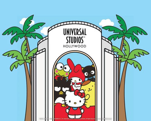 500x400 Universal Studios Hollywood Welcomes Hello Kitty To It's All New