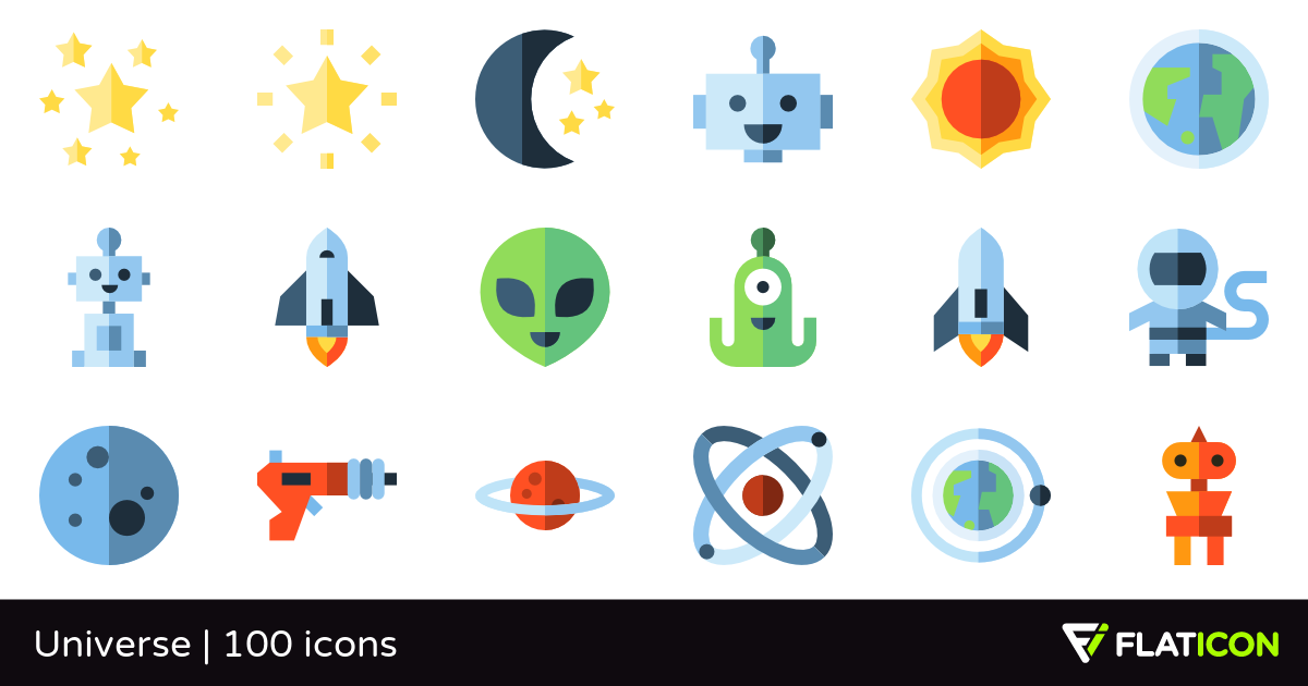 1200x630 Universe Free Icons
