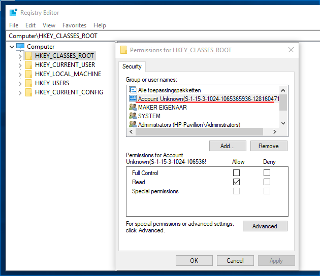 630x544 Unknown User Account