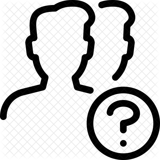 512x512 Unknown User Icon Of Line Style