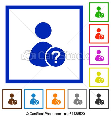 450x470 Unknown User Flat Framed Icons Unknown User Flat Color Icons