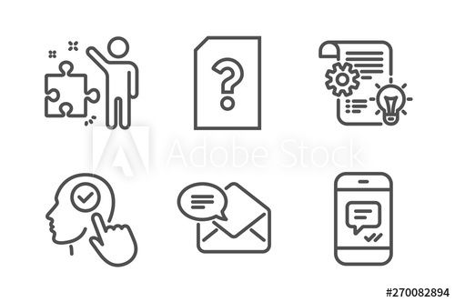 500x332 Cogwheel, Unknown And Select User Icons Simple Set New Mail