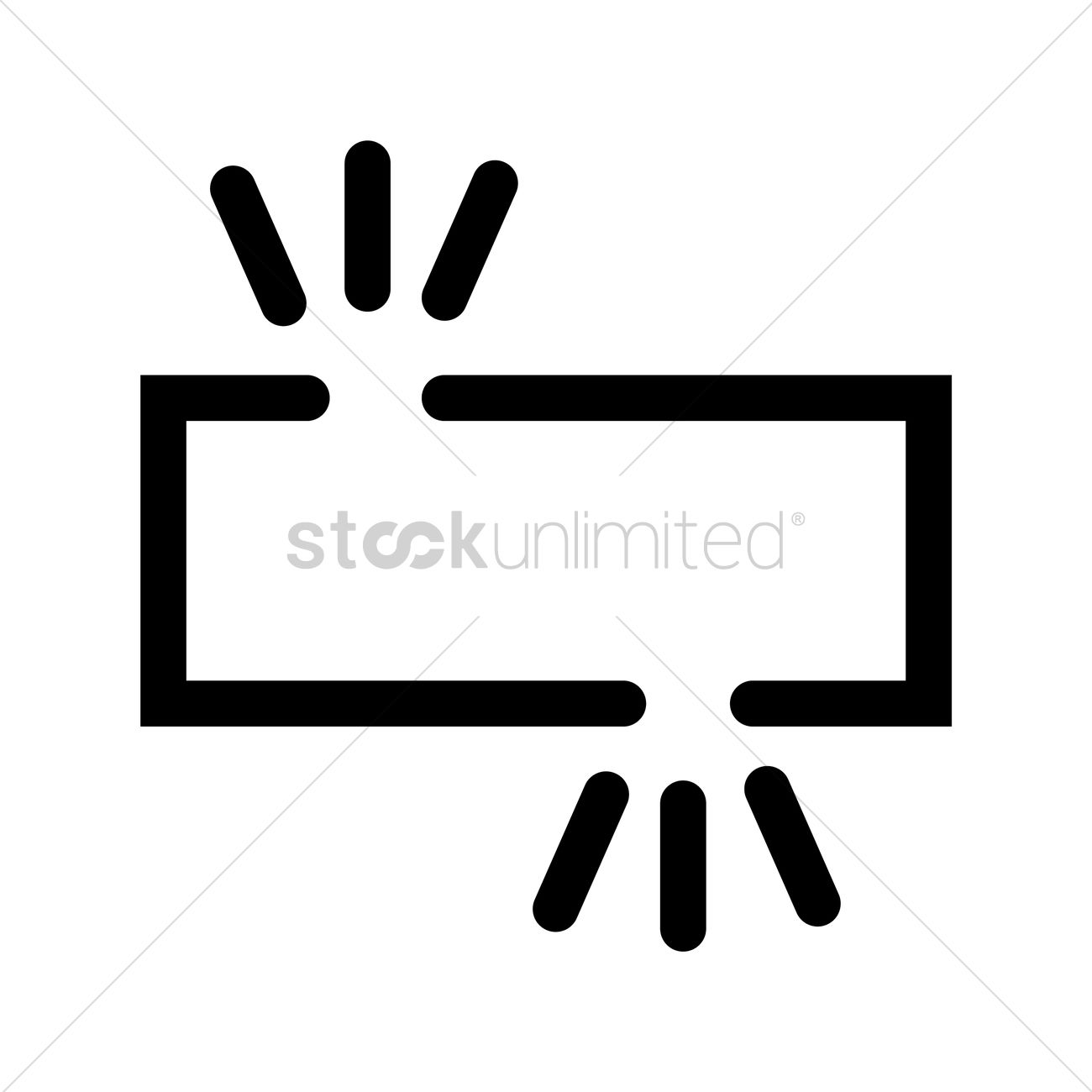 1300x1300 Unlink Icon Vector Image