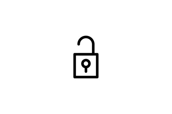 580x386 Unlock Icon Graphic