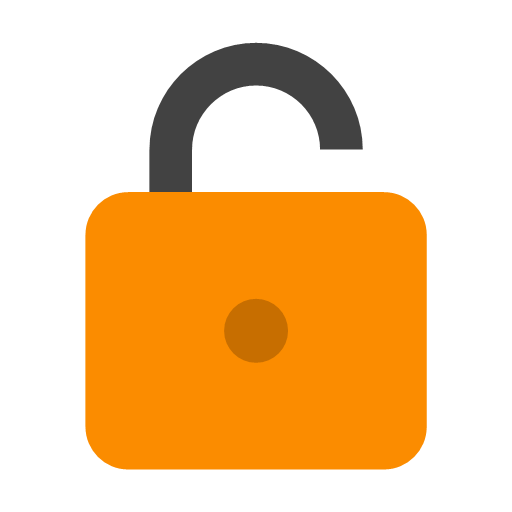 512x512 Unlock Icon