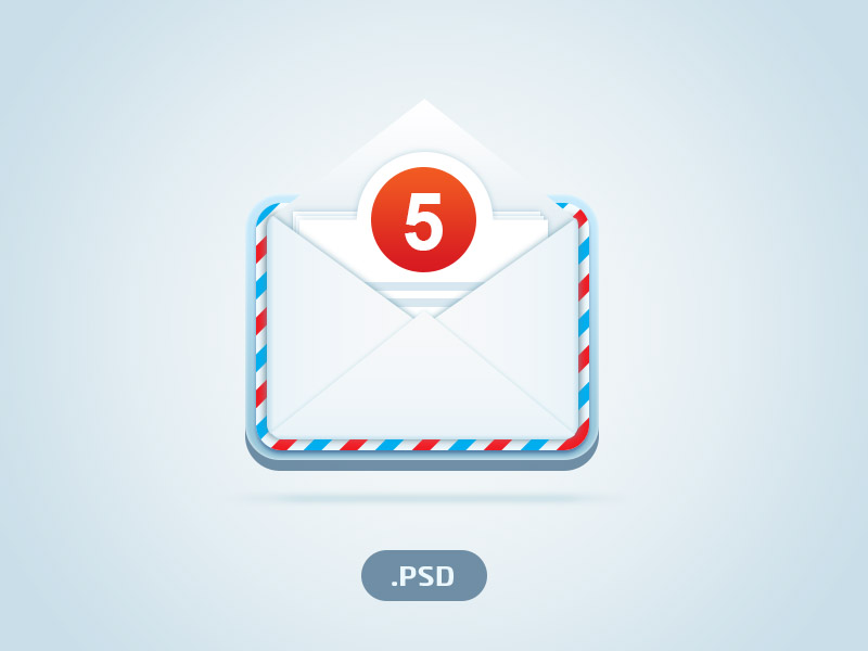 800x600 Icon Of Unread Messages