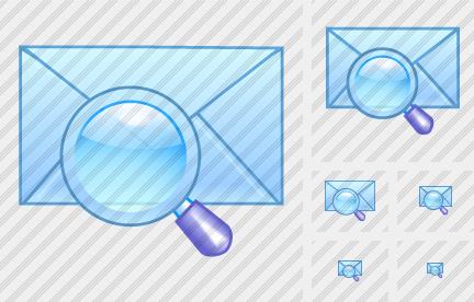 432x276 Email Unread Search Icon Xp Artistic Professional Stock Icon