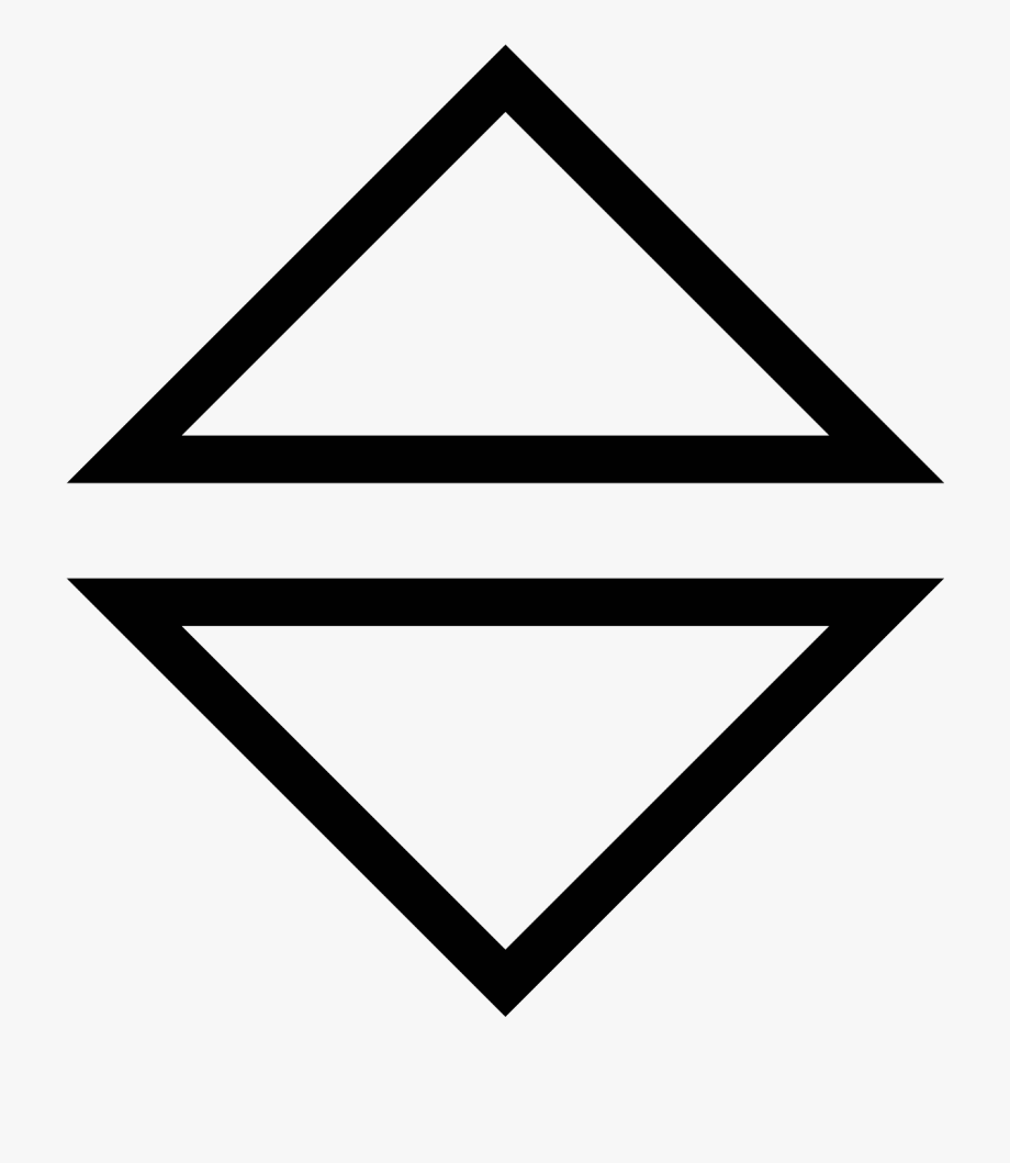 920x1059 Triangle Png Upside Down