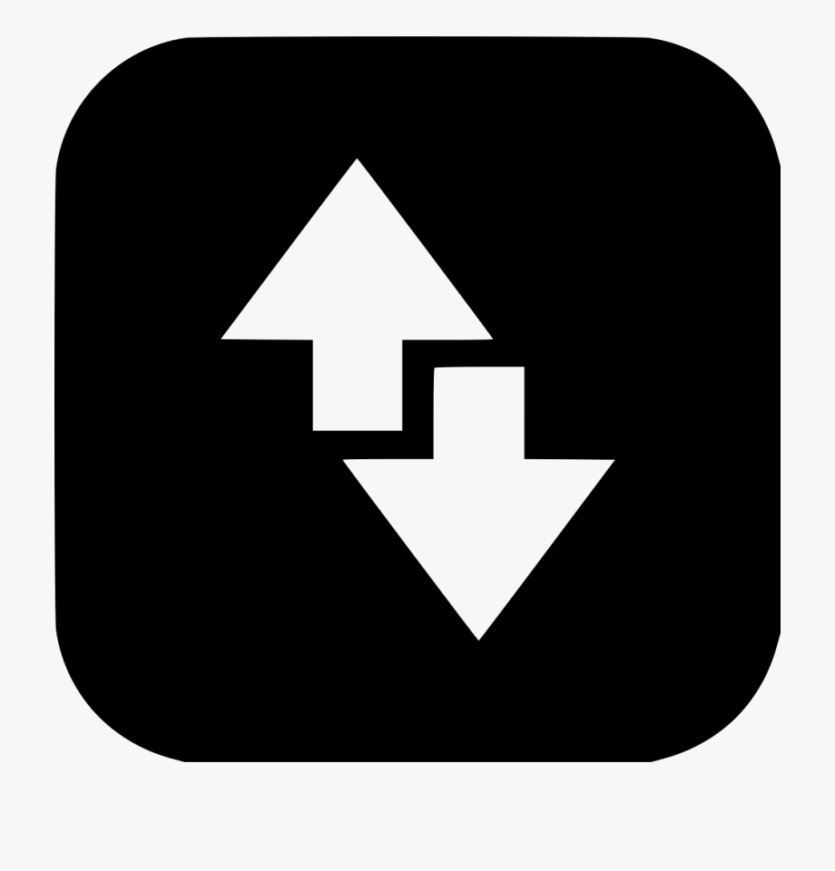 920x960 Down Arrow Png White