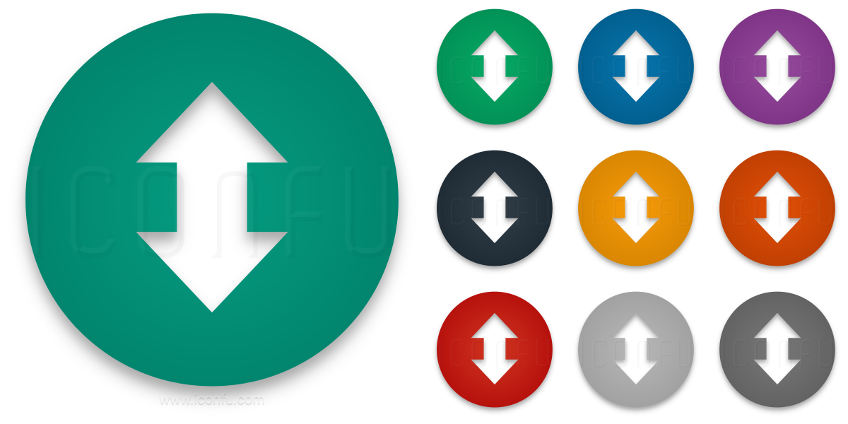 1200x600 Sort Up Down Icon