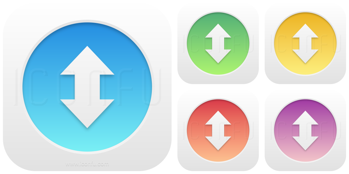 1200x600 Sort Up Down Icon