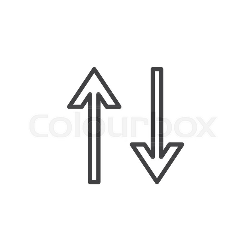 800x800 Data Transfer Line Icon, Outline Stock Vector Colourbox