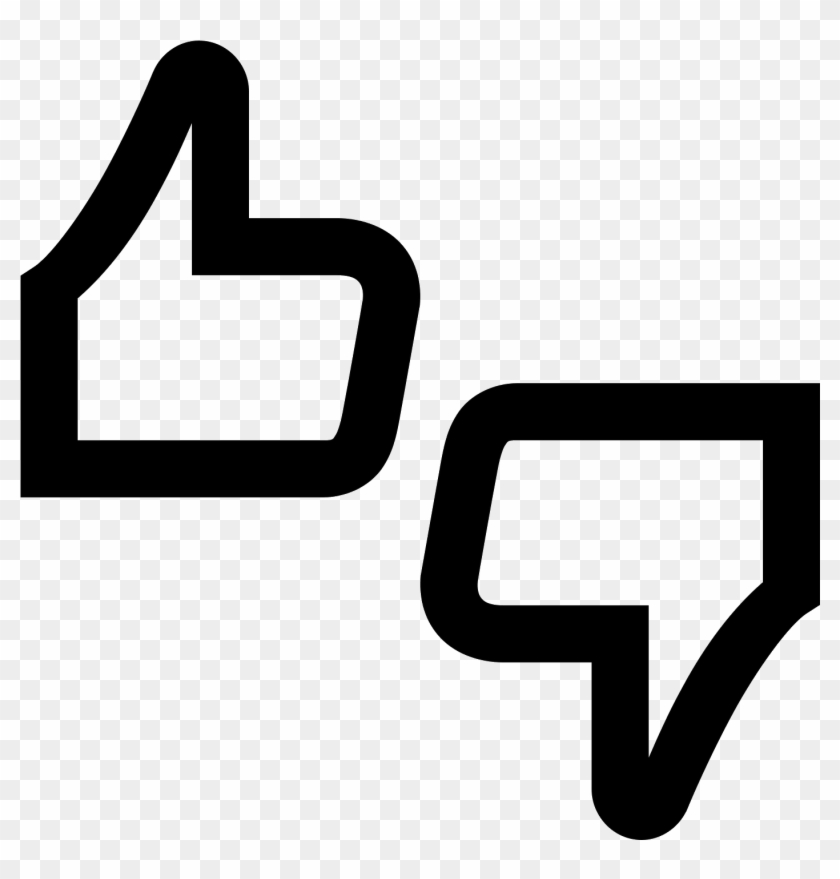 840x879 Thumbs Up Down