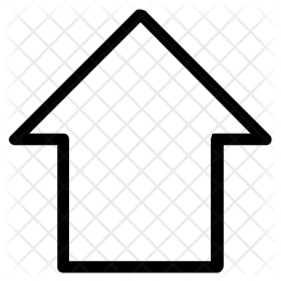 256x256 Up Arrow Icon Of Line Style