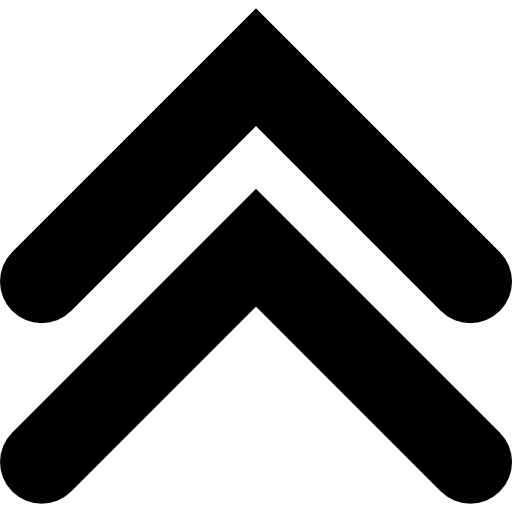 512x512 Double Up Arrow Angles Icons Free Download