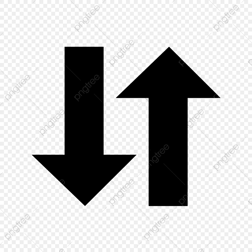 1024x1024 Vector Direction Icon, Direction Icon, Up Down, Arrow Png