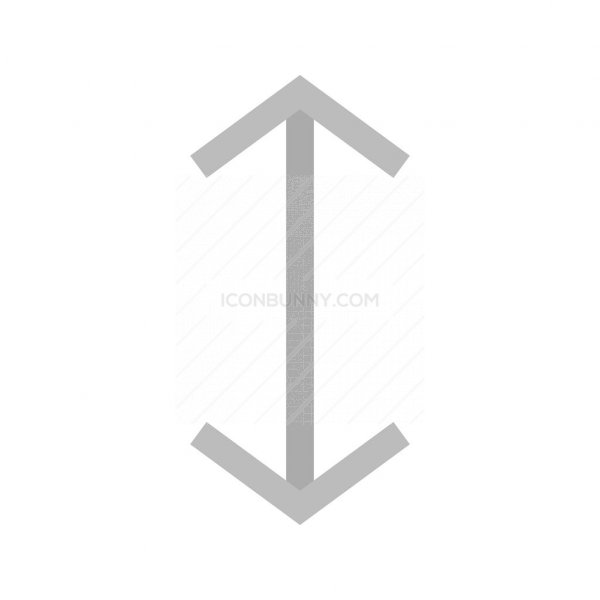 600x600 Up Down Greyscale Icon