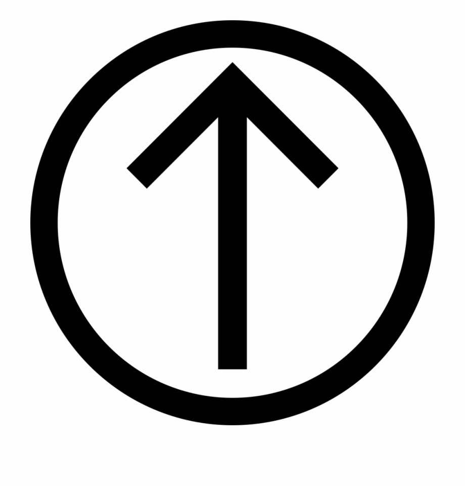 920x960 Arrow Up In Circle Comments