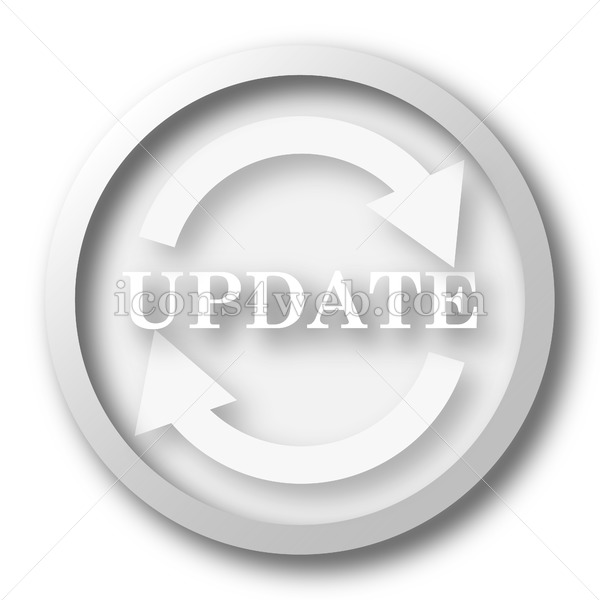 600x600 Update White Icon Update White Button