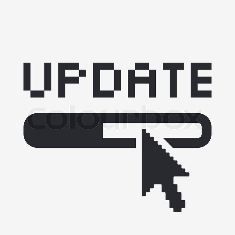 800x800 Vector Illustration Of Isolated Update Icon