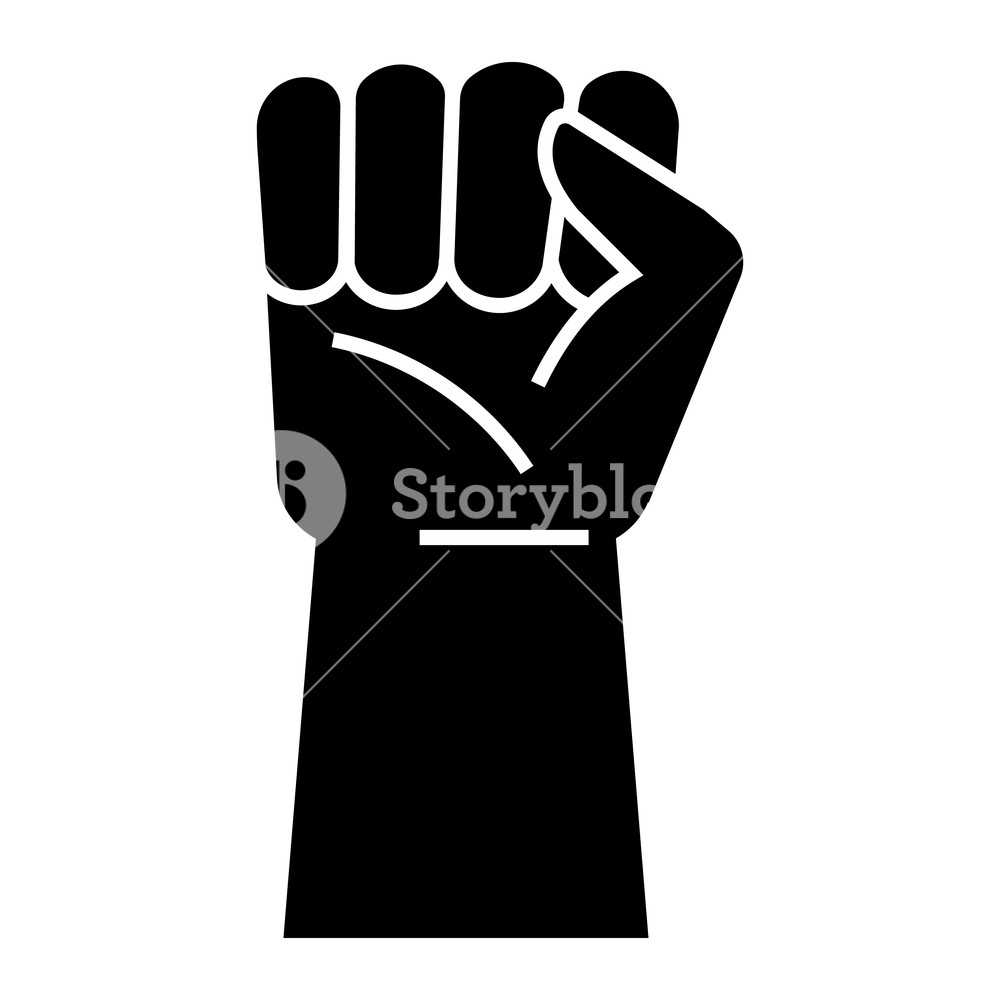 1000x1000 Fist Up Icon Simple Illustration Of Fist Up Icon For Web Design