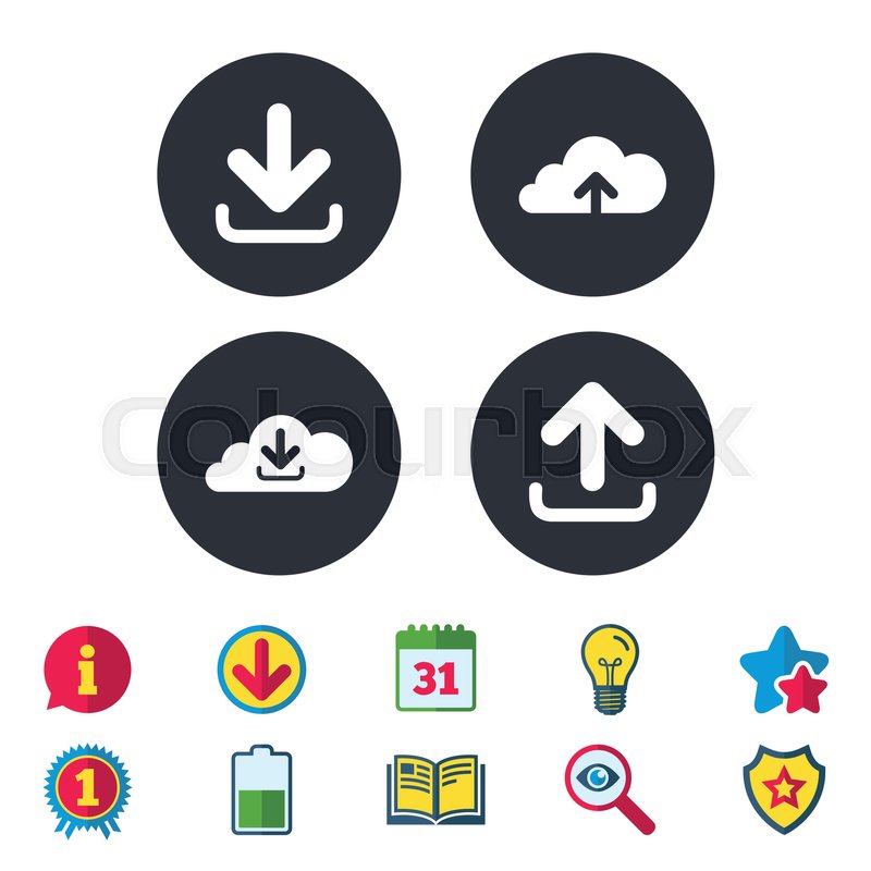 Download Now Icon Upload From Cloud Stock Vector Colourbox 800x800 Download Now Icon Upload From Cloud Stock Vector Colourbox