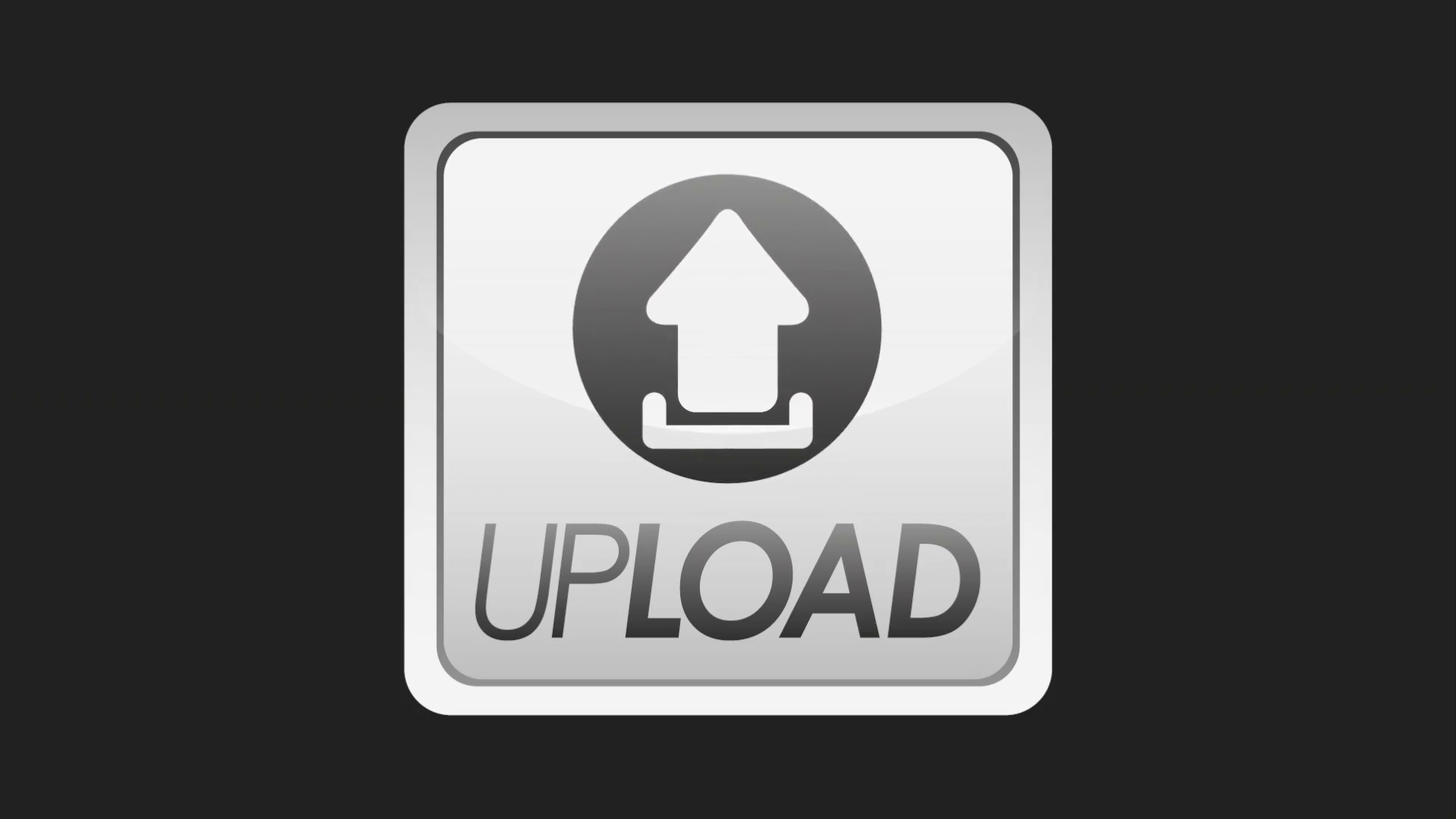 1920x1080 Upload Icon Design, Video Animation Stock Video Footage