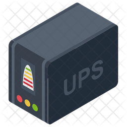 256x256 Ups Icon Of Isometric Style