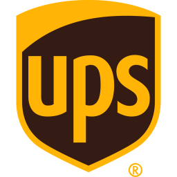 256x256 Ups Logo Icon Of Flat Style