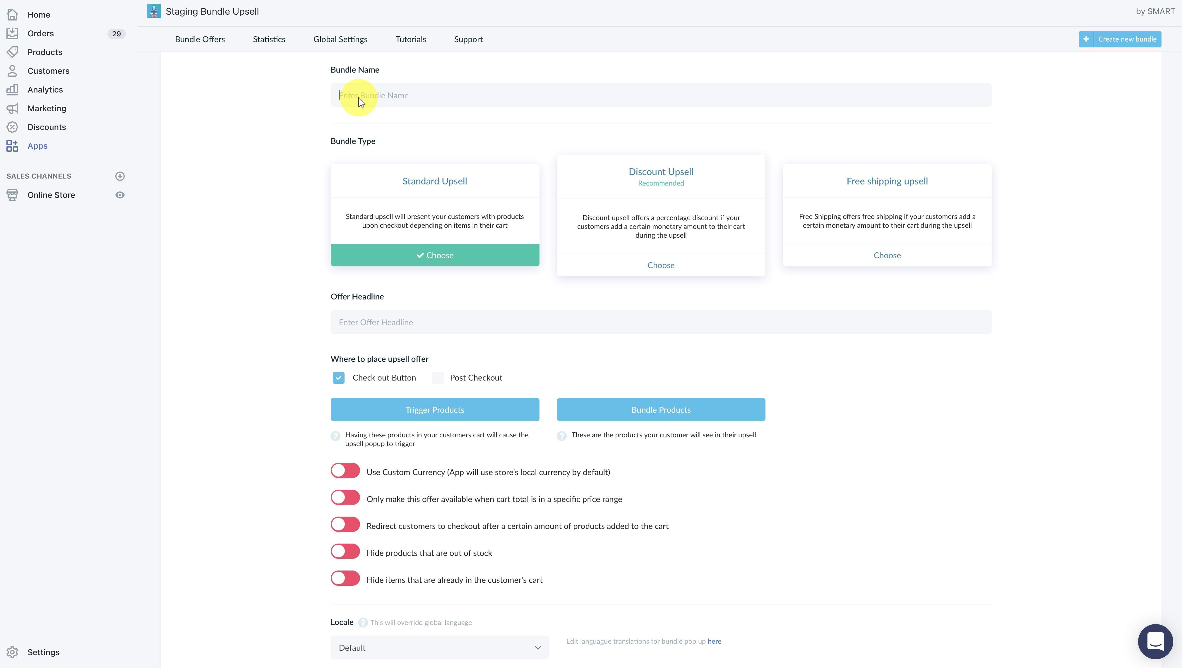 4038x2282 Creating A Standard Upsell