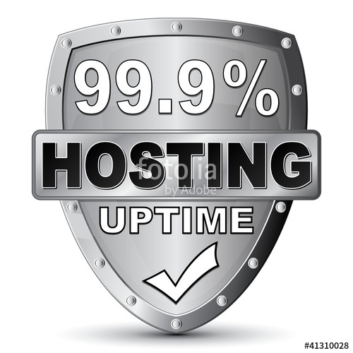 500x500 Hosting Uptime Icon Stock Image And Royalty Free Vector