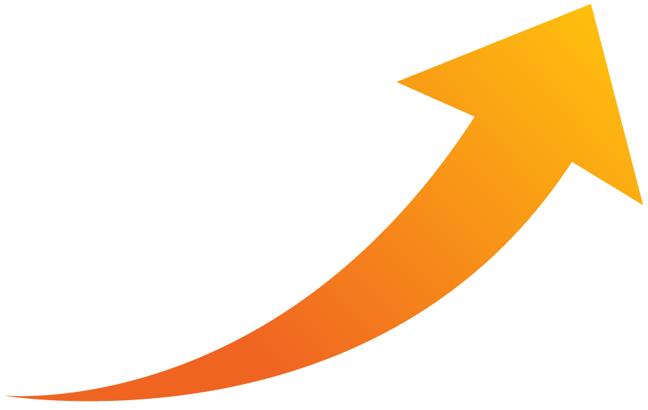 924x585 Orange Up Arrow Png