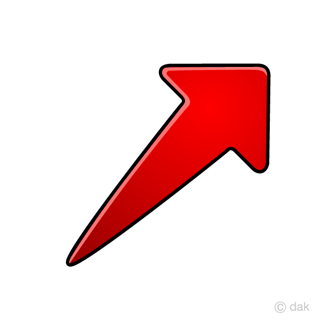 640x640 Right Upward Arrow Symbol Free