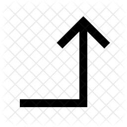 256x256 Right Up Arrow Icon Of Line Style