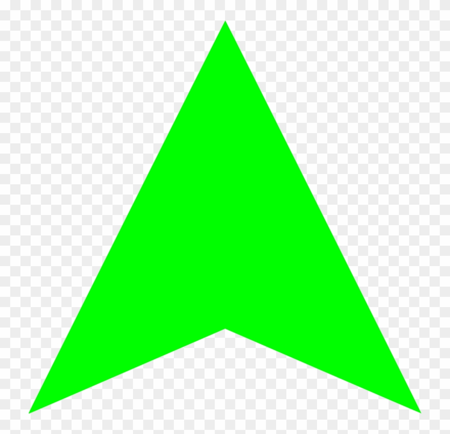880x848 Green Arrow Symbol