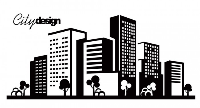700x379 Architecture Urban Icon Vector Free Graphic, Design Elements