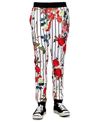 342x428 Urban Icon Men's Printed Jogger Pants Sublimation Prints, Large