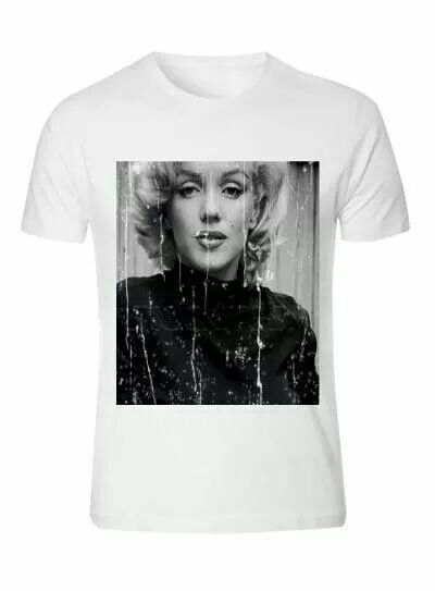 400x543 Marilyn Distressed Retro Tshirt From Urban Prince Clothing