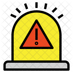 256x256 Urgent Icon Of Colored Outline Style