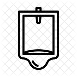 256x256 Urinal Icon Of Line Style