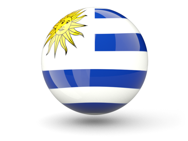 640x480 Sphere Icon Illustration Of Flag Of Uruguay