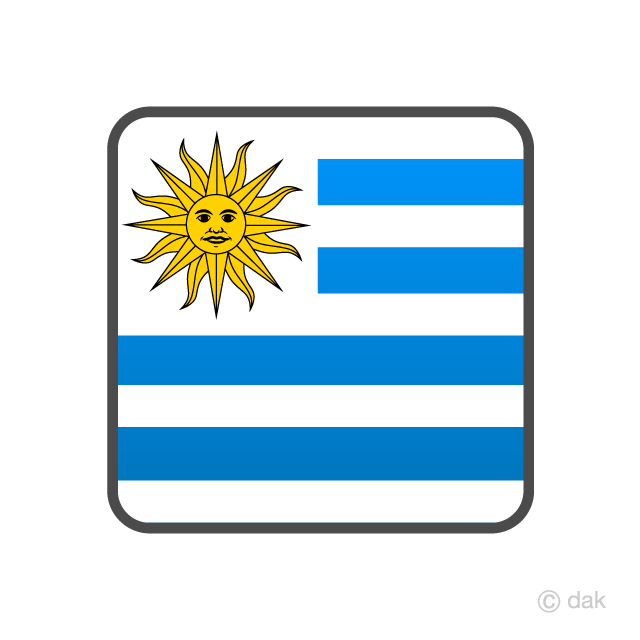 640x640 Uruguay Flag Icon Free