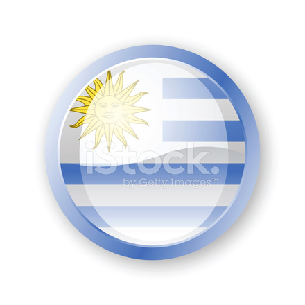 440x440 Uruguay Flag Icon Stock Vector