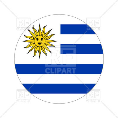 400x400 Uruguay Flag Icon Vector Image Of Flags Ribbons