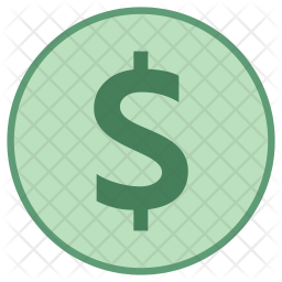 256x256 Us Dollar Icon Of Colored Outline Style