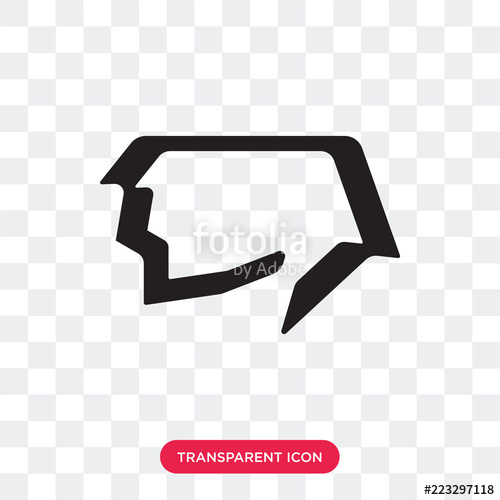 500x500 Us Map Vector Icon Isolated On Transparent Background, Us Map Logo