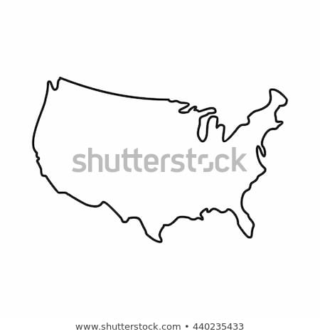450x470 United States Victoria Blank Map Drawing Map