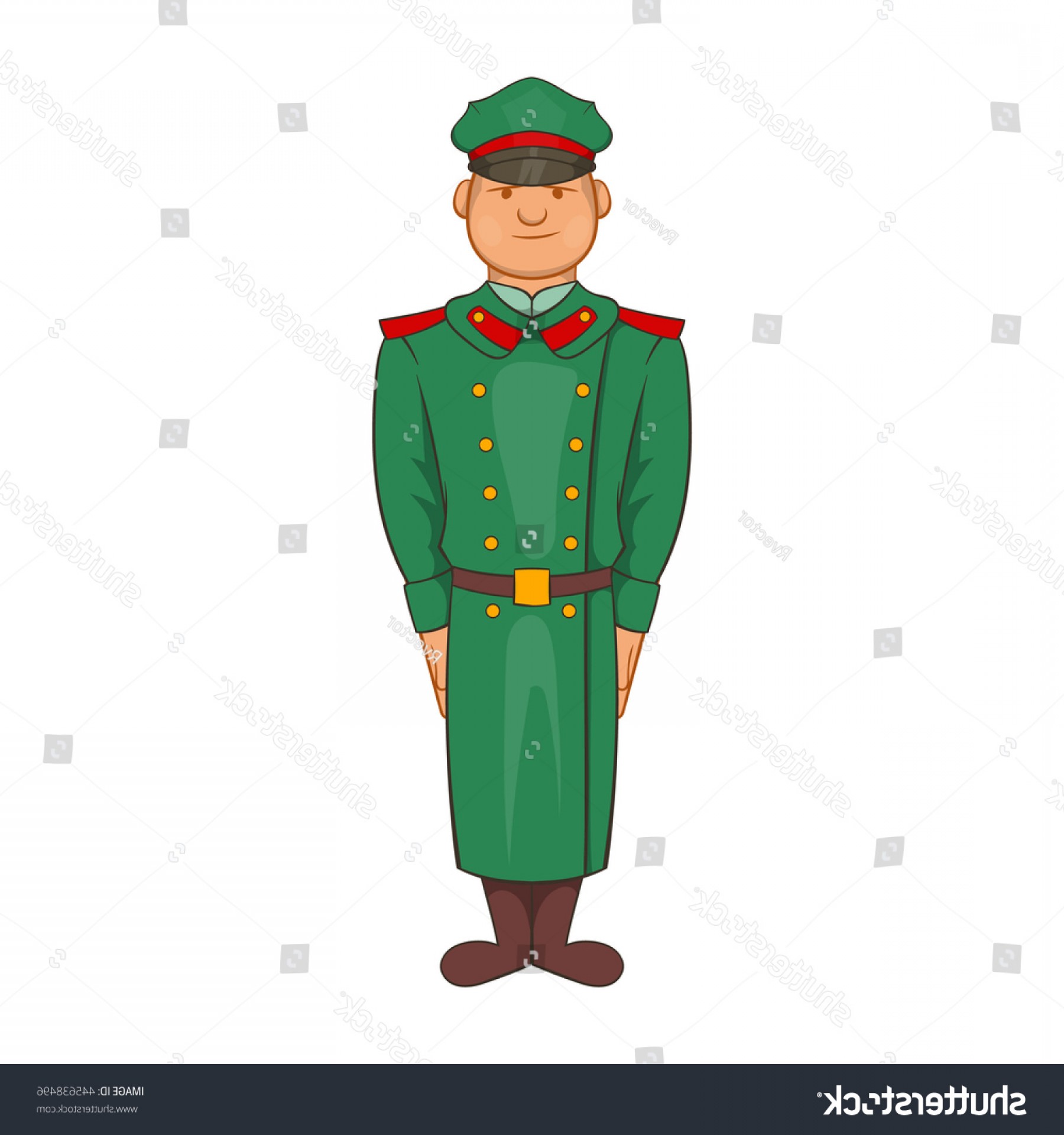 1800x1920 Military Officer Greatcoat Icon Cartoon Style Newwaysys
