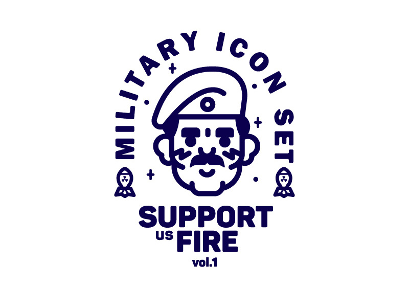 800x600 Military Icon Set