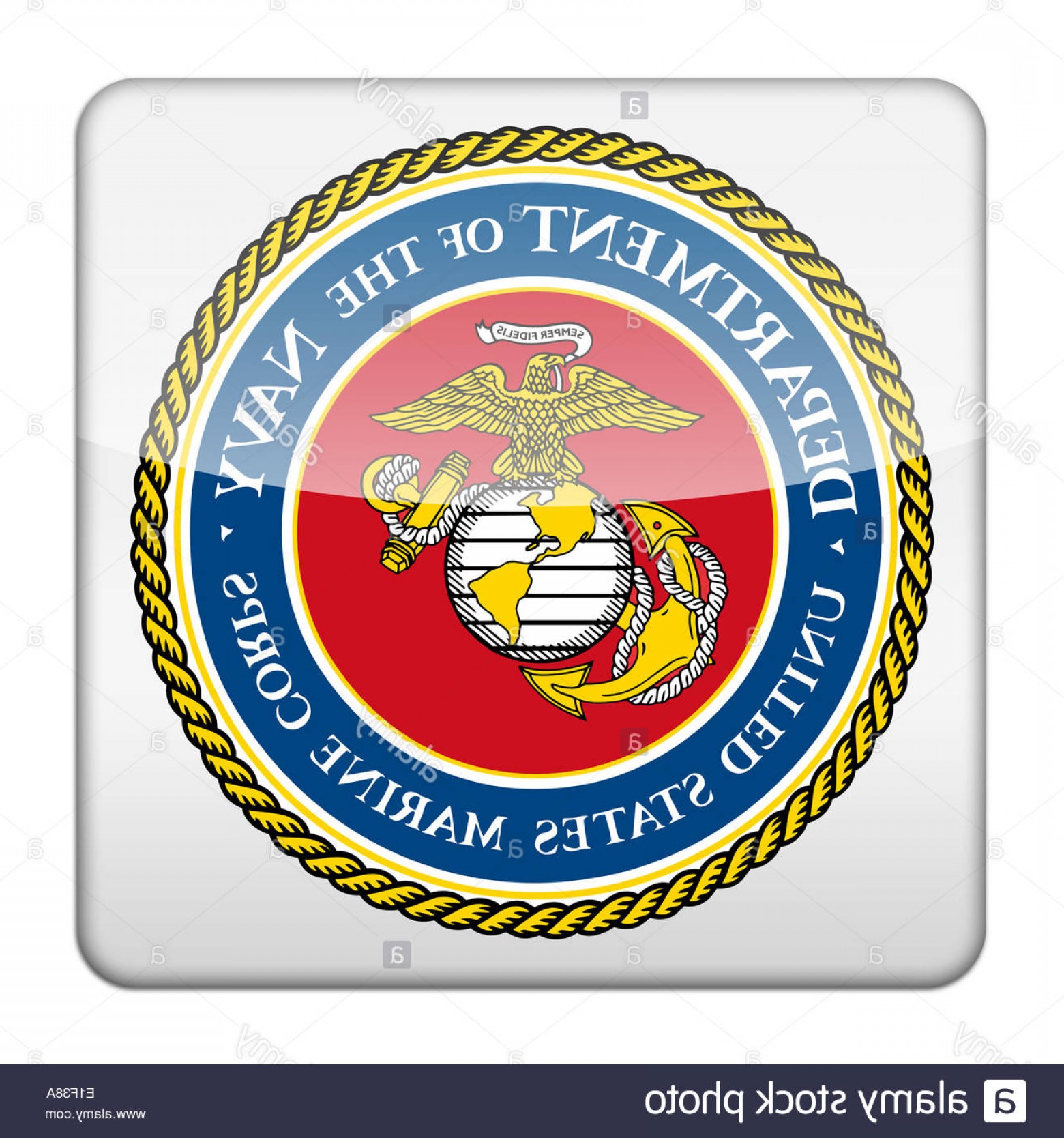 1560x1668 Stock Photo United States Marine Corps Icon Logo Isolated App